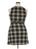 No Boundaries Plaid Gray Casual Dress Size XXL - photo 2