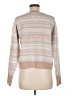Francesca's Print Tan Pullover Sweater Size M - photo 2