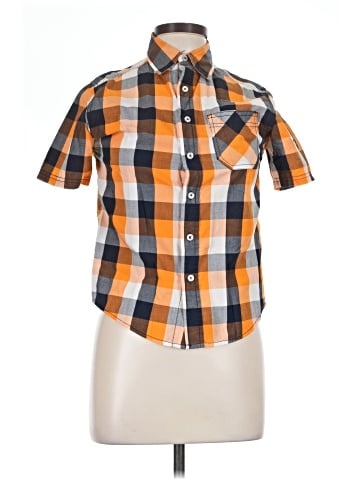 Faded Glory Short Sleeve Button-Down Shirt (view 1)