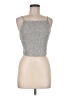Topshop Silver Tank Top Size 8 - photo 1