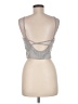 Topshop Silver Tank Top Size 8 - photo 2