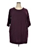 Ellos Burgundy Poncho Size 18 - photo 1