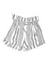 Haute Monde Stripes Gray Shorts Size S - photo 1
