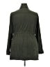 Torrid Green Trenchcoat Size 2X Plus (2) - photo 2