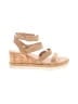 CREVO Tan Wedges Size 11 - photo 1