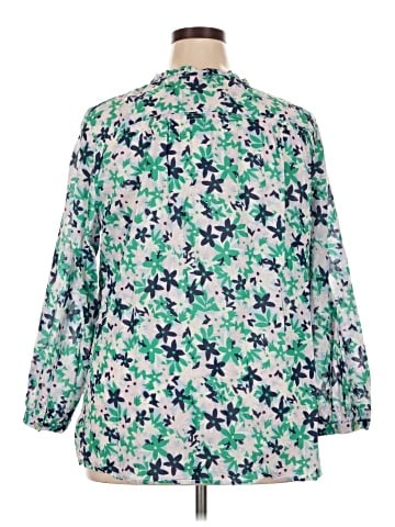 Talbots 3/4 Sleeve Blouse (view 2)