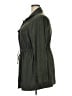 Torrid Green Trenchcoat Size 2X Plus (2) - photo 5