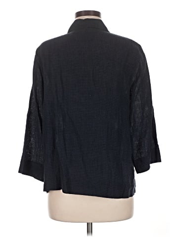 Eileen Fisher 3/4 Sleeve Button-Down Shirt (view 2)