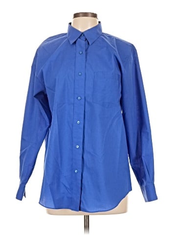 Foxcroft Long Sleeve Button-Down Shirt (view 1)