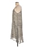 Mystree 100% Polyester Stripes Silver Casual Dress Size L - photo 5
