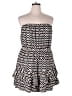 Express Chevron-herringbone Ivory Romper Size XL - photo 1