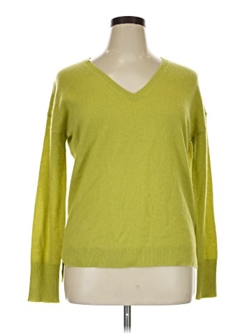 Halogen Cashmere Pullover Sweater (view 1)