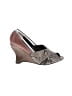 Kenzie 100% Leather Animal Print Brown Wedges Size 7 1/2 - photo 1