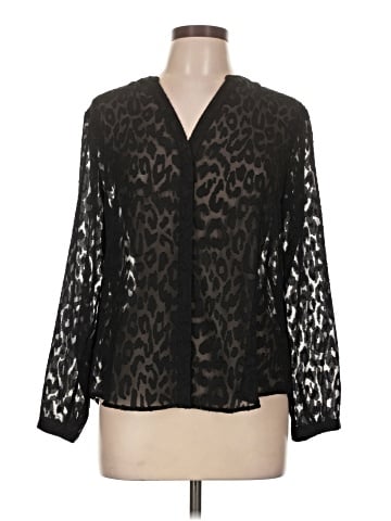 Ann Taylor Long Sleeve Blouse (view 1)