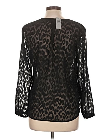 Ann Taylor Long Sleeve Blouse (view 2)