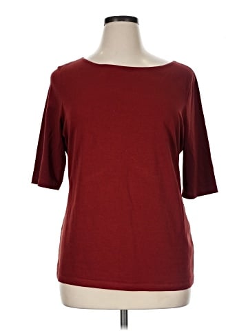 Fair Indigo 3/4 Sleeve T-Shirt (view 1)