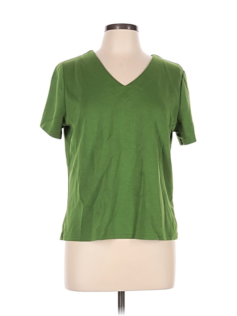Pre-owned Grecerelle Short Sleeve T-shirt In Green