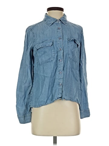 Guess Long Sleeve Button-Down Shirt (view 1)
