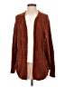 Xhilaration 100% Polyester Brown Cardigan Size XS - photo 1