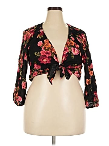 Lane Bryant 3/4 Sleeve Blouse (view 1)