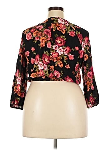 Lane Bryant 3/4 Sleeve Blouse (view 2)
