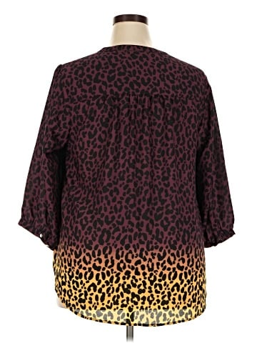 Torrid 3/4 Sleeve Blouse (view 2)