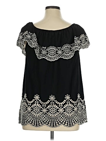 Fever Short Sleeve Blouse (view 2)