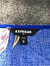 Express Outlet 100% Rayon Print Blue Romper Size M - photo 4