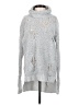Express Metallic Silver Turtleneck Sweater Size XS - photo 1