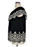Fever Black Short Sleeve Blouse Size 1X - photo 5