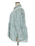 True Craft Stripes Teal Long Sleeve Blouse Size 2X - photo 5