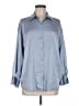 Zara 100% Polyester Gray 3/4 Sleeve Blouse Size M - photo 1