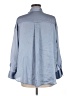 Zara 100% Polyester Gray 3/4 Sleeve Blouse Size M - photo 2
