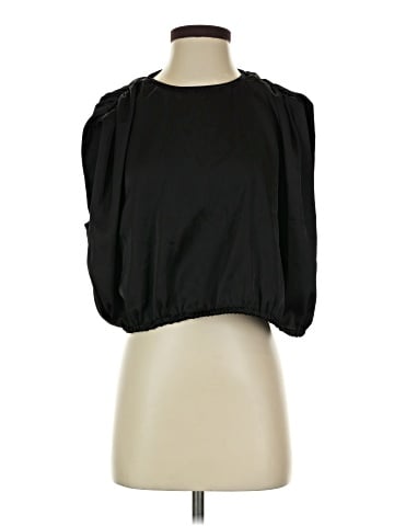 Aqua 3/4 Sleeve Blouse (view 1)