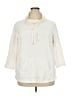Coldwater Creek Ivory Sweatshirt Size 2X - photo 1