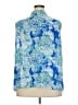The Limited 100% Polyester Blue Sleeveless Blouse Size 2X - photo 2