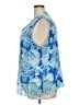 The Limited 100% Polyester Blue Sleeveless Blouse Size 2X - photo 5