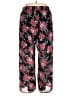Torrid 100% Polyester Floral Red Casual Pants Size 1X Plus (1) - photo 2