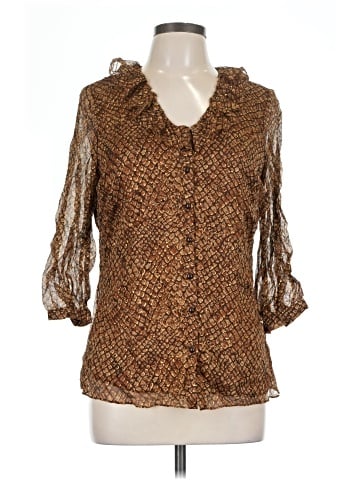 Charter Club 3/4 Sleeve Blouse (view 1)