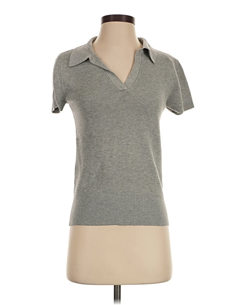 Pre-owned On 34th Short Sleeve Turtleneck In Gray