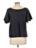 Sense Black Short Sleeve Blouse Size L - photo 2