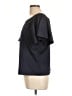 Sense Black Short Sleeve Blouse Size L - photo 5