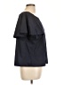 Sense Black Short Sleeve Blouse Size L - photo 4