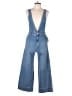 Free People Blue Overalls Size 12 - photo 1
