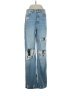 Zara Graphic Blue Jeans Size 4 - photo 1