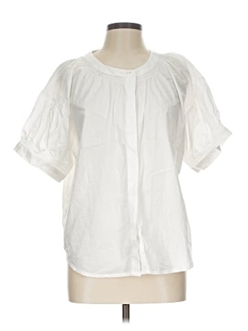 Ann Taylor Short Sleeve Blouse (view 1)