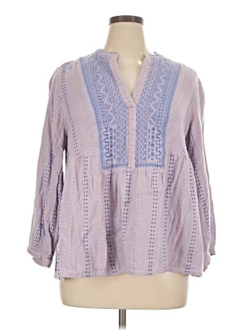 J.Jill 3/4 Sleeve Blouse (view 1)