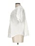 Ann Taylor 100% Cotton White Short Sleeve Blouse Size L - photo 5