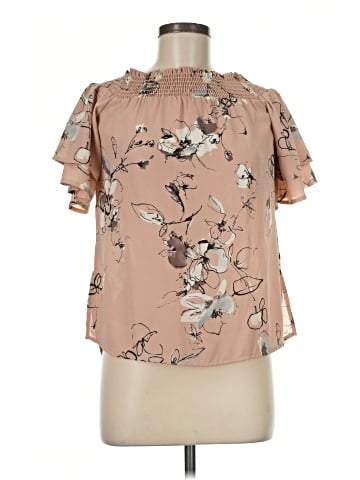 Veronica M. Short Sleeve Blouse (view 1)