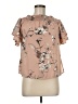 Veronica M. Tan Short Sleeve Blouse Size M - photo 1